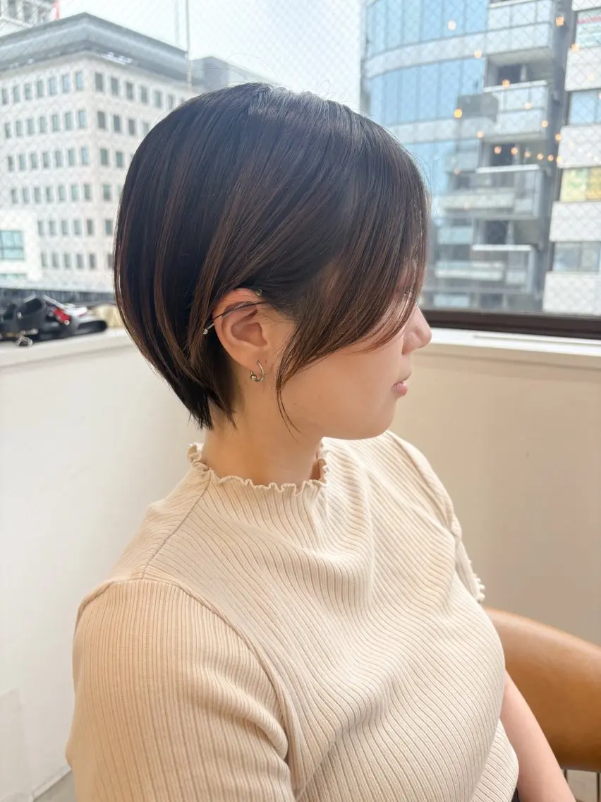 ⭐️🧡【前髪メンテナンス】【顔まわりカット】🧡⭐️おでかけ前に似合わせ前髪コテ巻き仕上げの写真