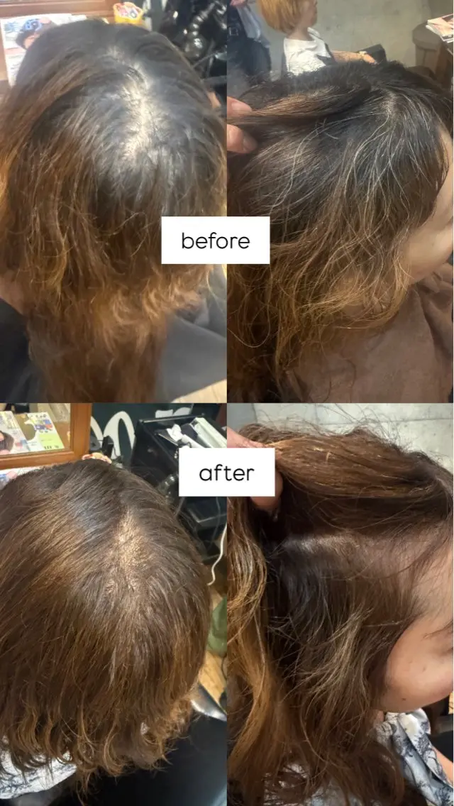 セミロング カラー 青柳 若菜のヘアスタイル