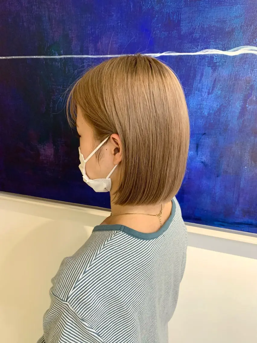 ショート カラー ヘアカラー トリートメント ✂︎ wakano shinpei✂︎のヘアスタイル
