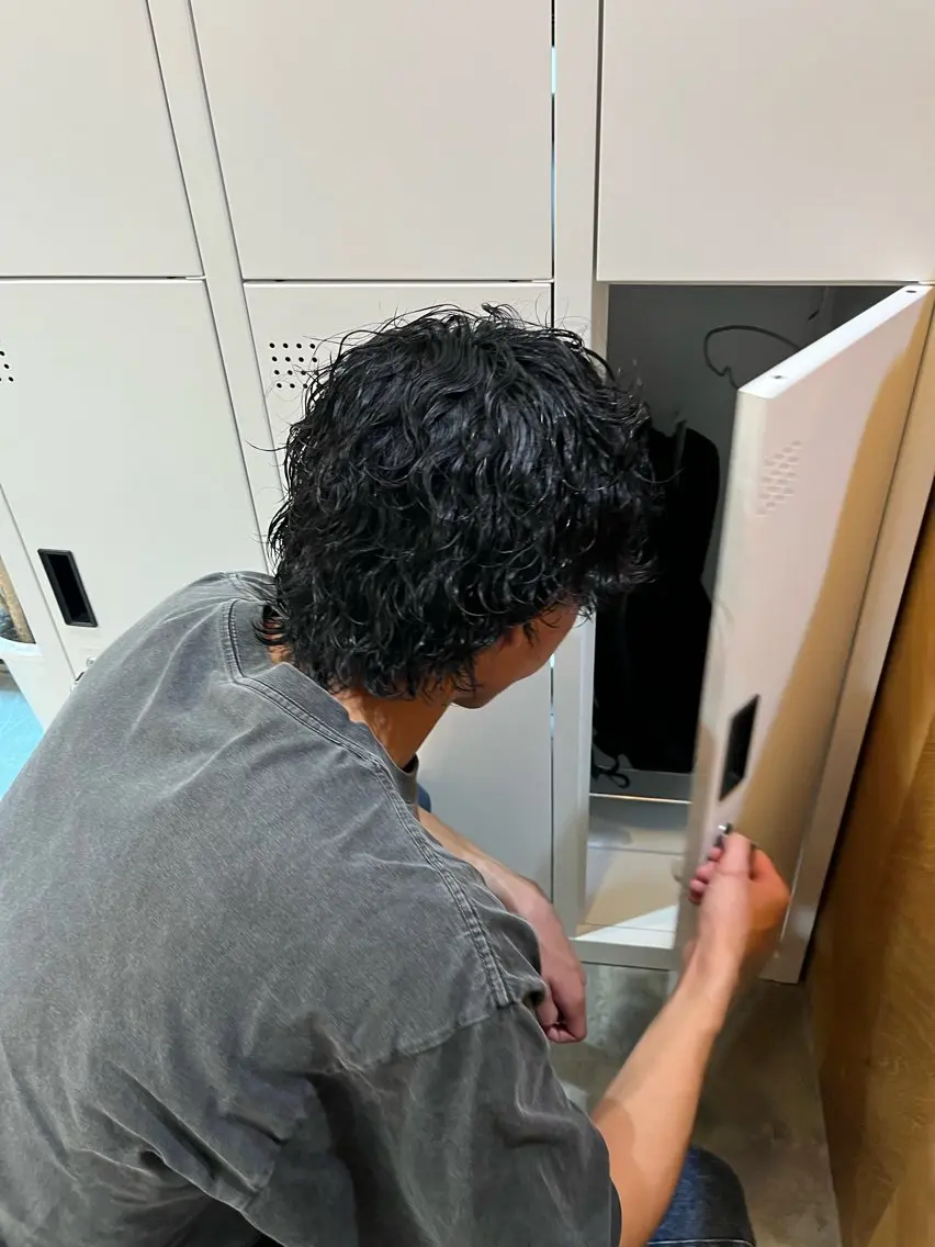 ショート カラー パーマ メンズ カット パーマ 割引中‼️縮毛矯正 船橋駅5分/鈴木杏美のヘアスタイル