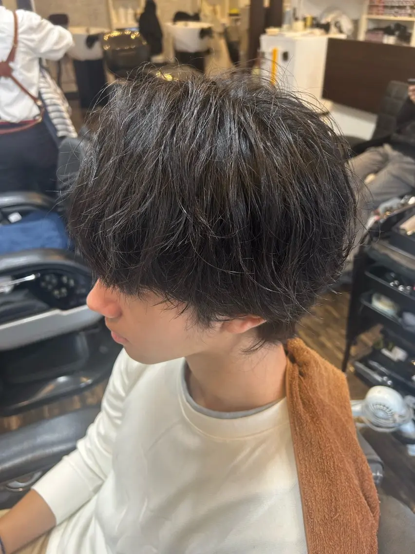 ミディアム メンズ カット RYOMA (リョーマ)のヘアスタイル