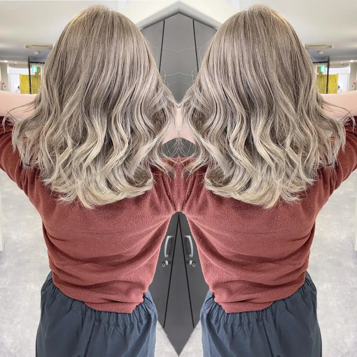 セミロング H (エイチ) 烏丸御池店のヘアスタイル