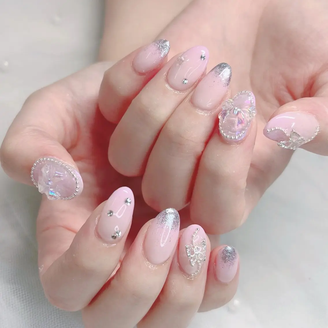 ネイル アートネイル ハンドネイル piyo 🌼*・のネイルデザイン