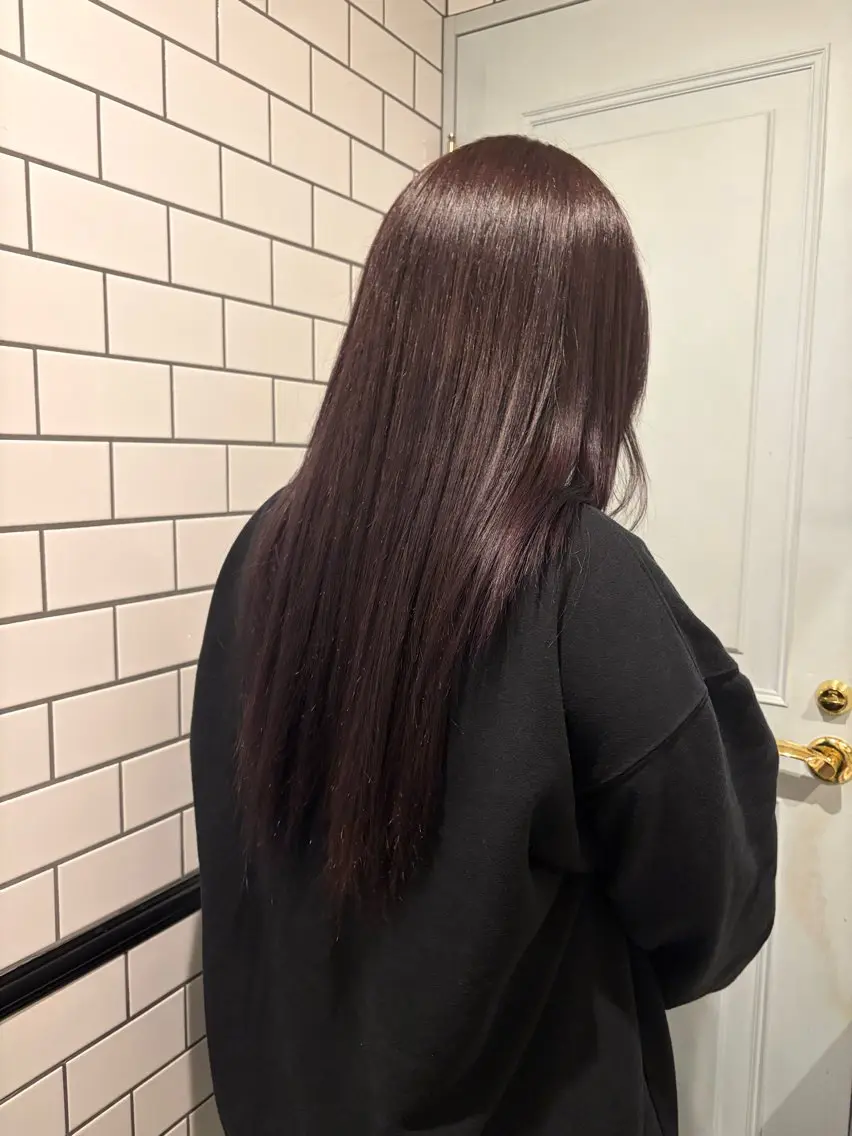 ロング カラー 井上 友希のヘアスタイル