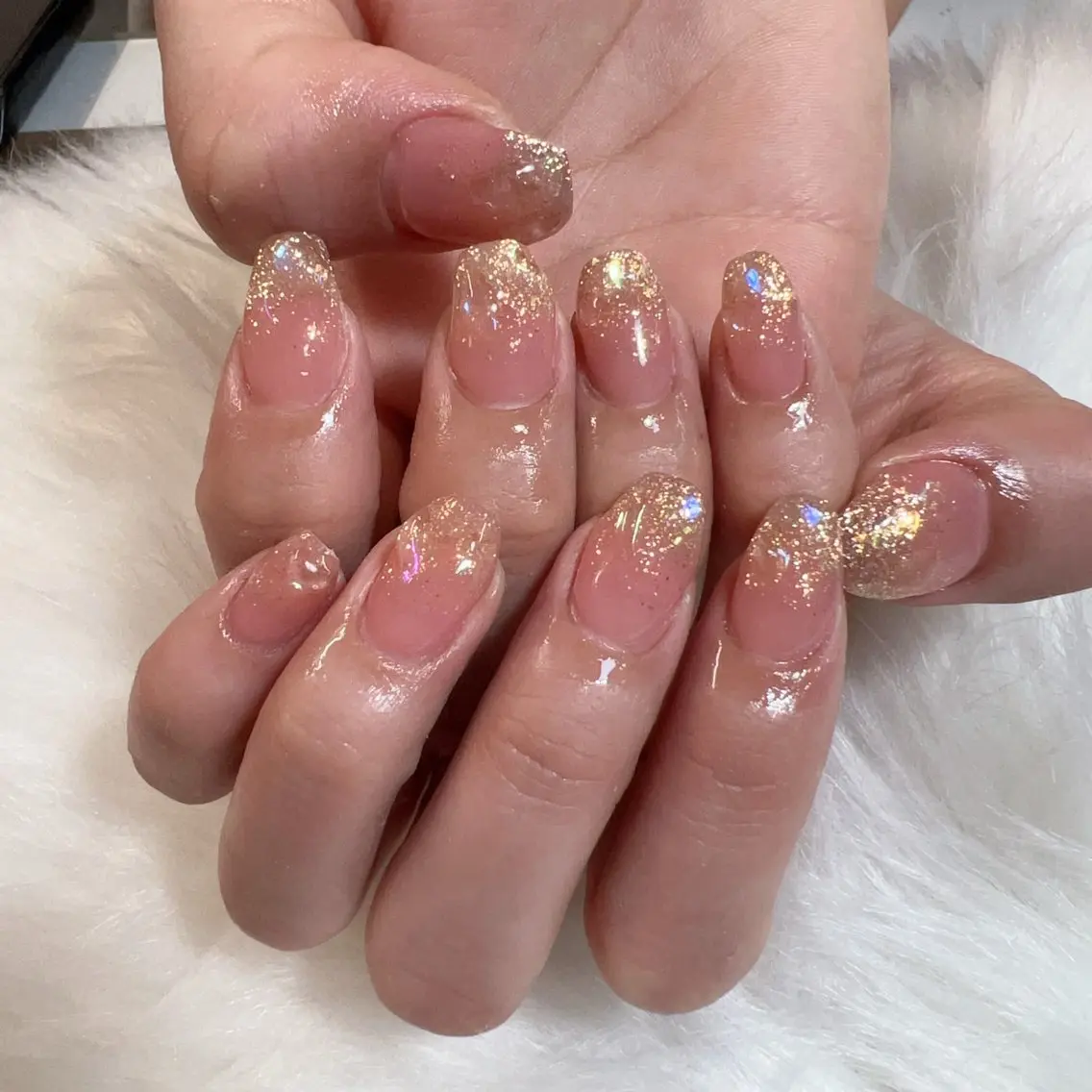 ネイル ハンドネイル 🎀nana🫧 ワンホンネイル🎀のネイルデザイン