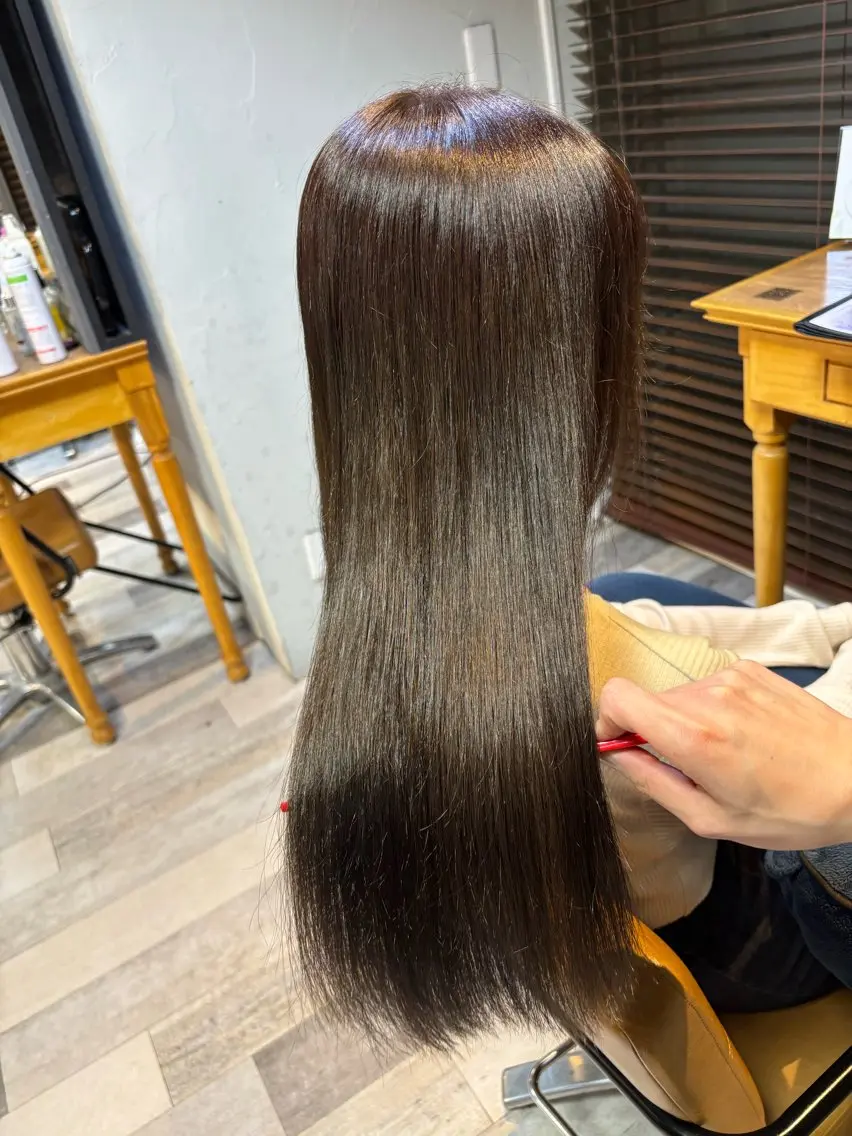 ロング カラー アッシュ ヘアカラー 艶カラー✨ RYUNOSUKEのヘアスタイル