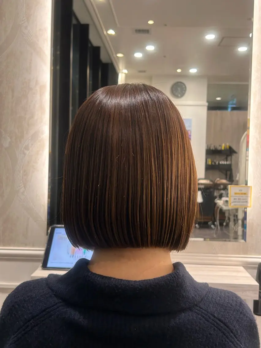 ミディアム ボブ、ミディアム、シ ョート、杉田啓祐のヘアスタイル