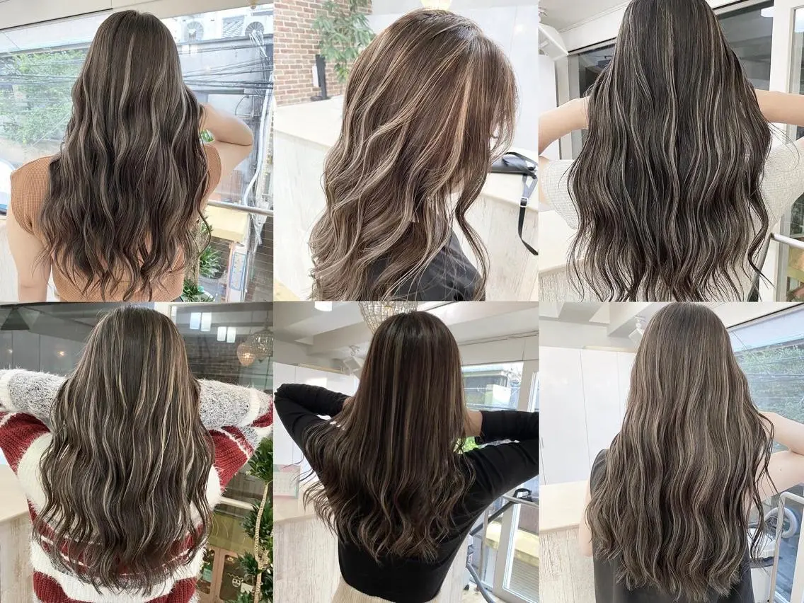 セミロング カラー ヘアアレンジ 久米 治仁のヘアスタイル
