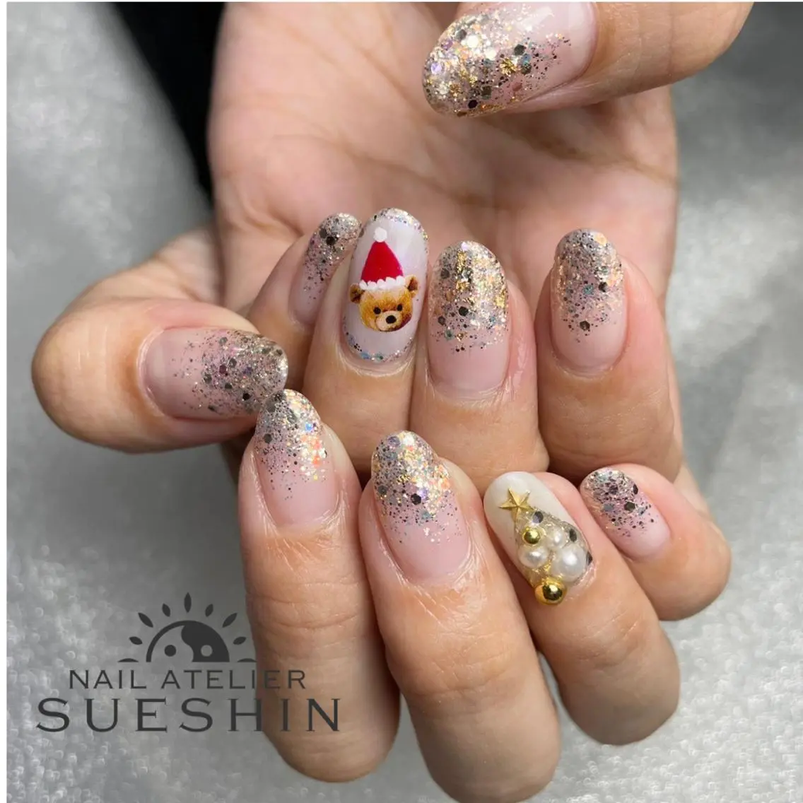 セミロング S ueshinのネイルデザイン