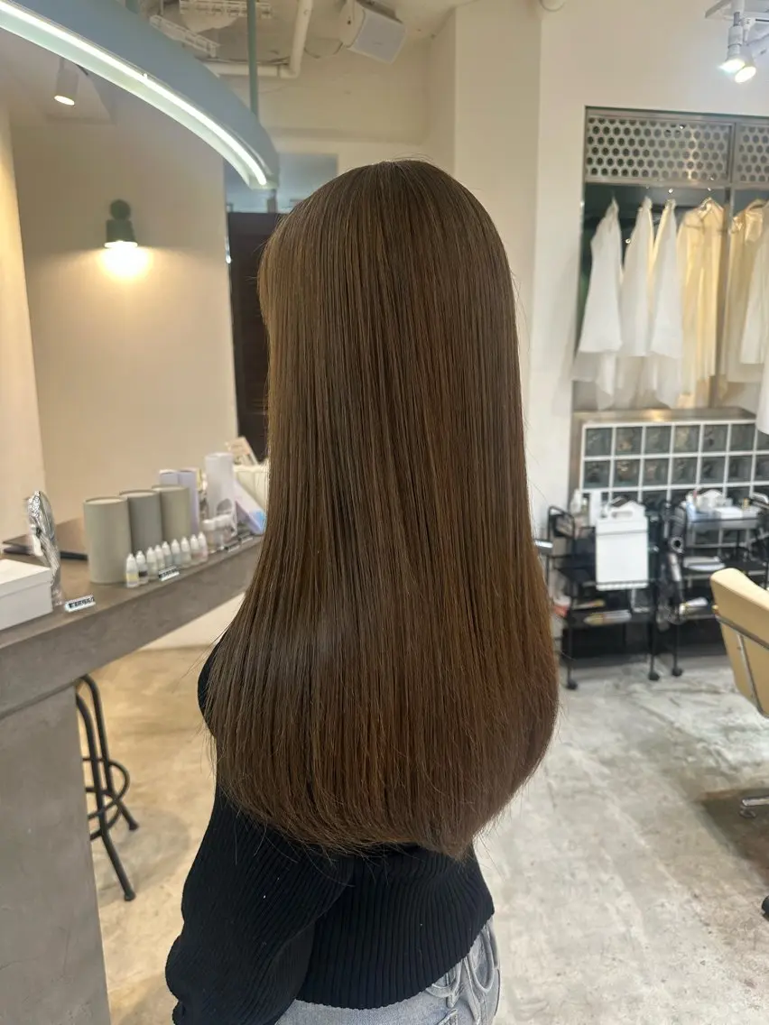 ロング Misato🎀🖤 ダブルカラー募集のヘアスタイル