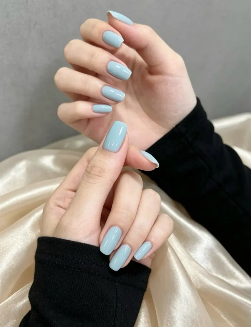 ネイル フットネイル フレンチネイル グラデーション 氷ネイル・うるうるネイル 韓国ネイル ハンドネイル Mixx Nail_ Studioのネイルデザイン