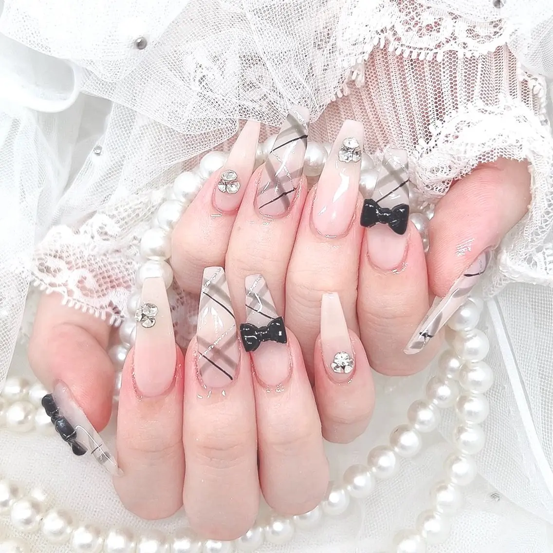 ネイル ハンドネイル MISAKI ☆四ツ橋ネイルのネイルデザイン