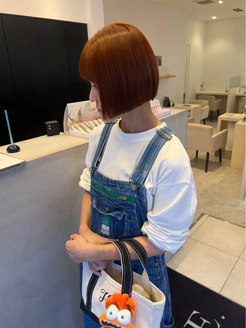 ショート カラー カット ヘアカラー AVANCE.ひなた /江坂のヘアスタイル