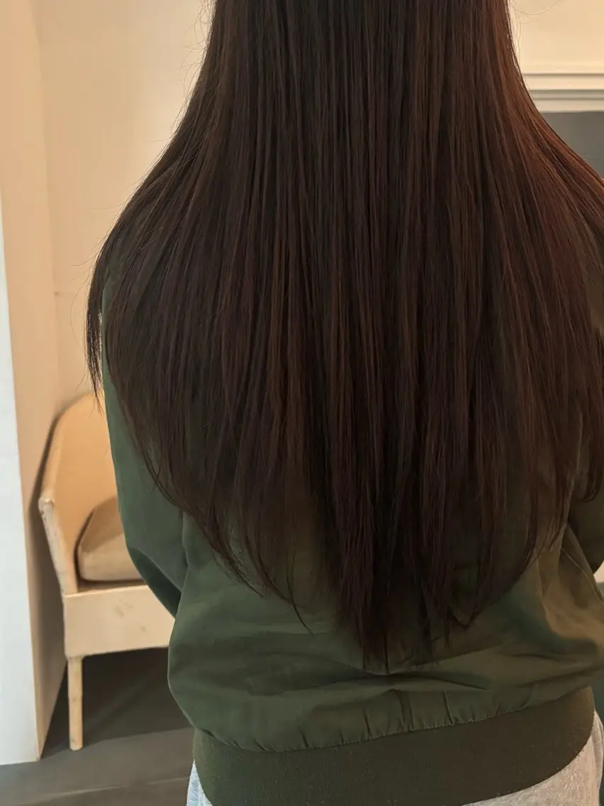 ロング カラー ヘアカラー Terve. 梅沢 彩菜美のヘアスタイル