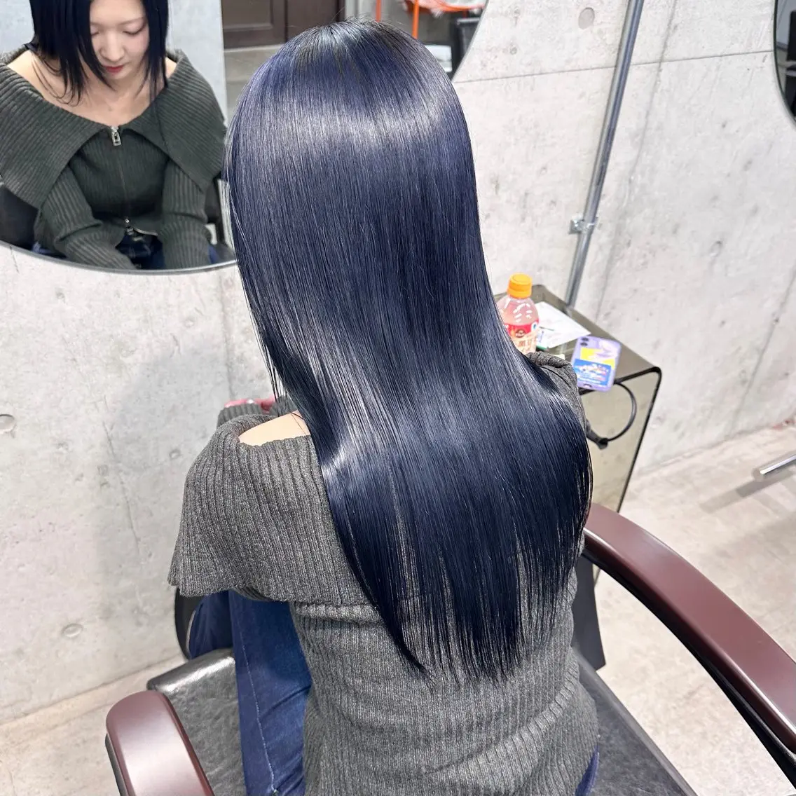 ロング カラー ヘアアレンジ ヘアカラー トリートメント TAKUMAブリーチ /デザインカラーのヘアスタイル