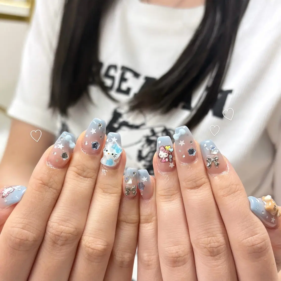ネイル ハンドネイル Blanche mimi.u_aのネイルデザイン