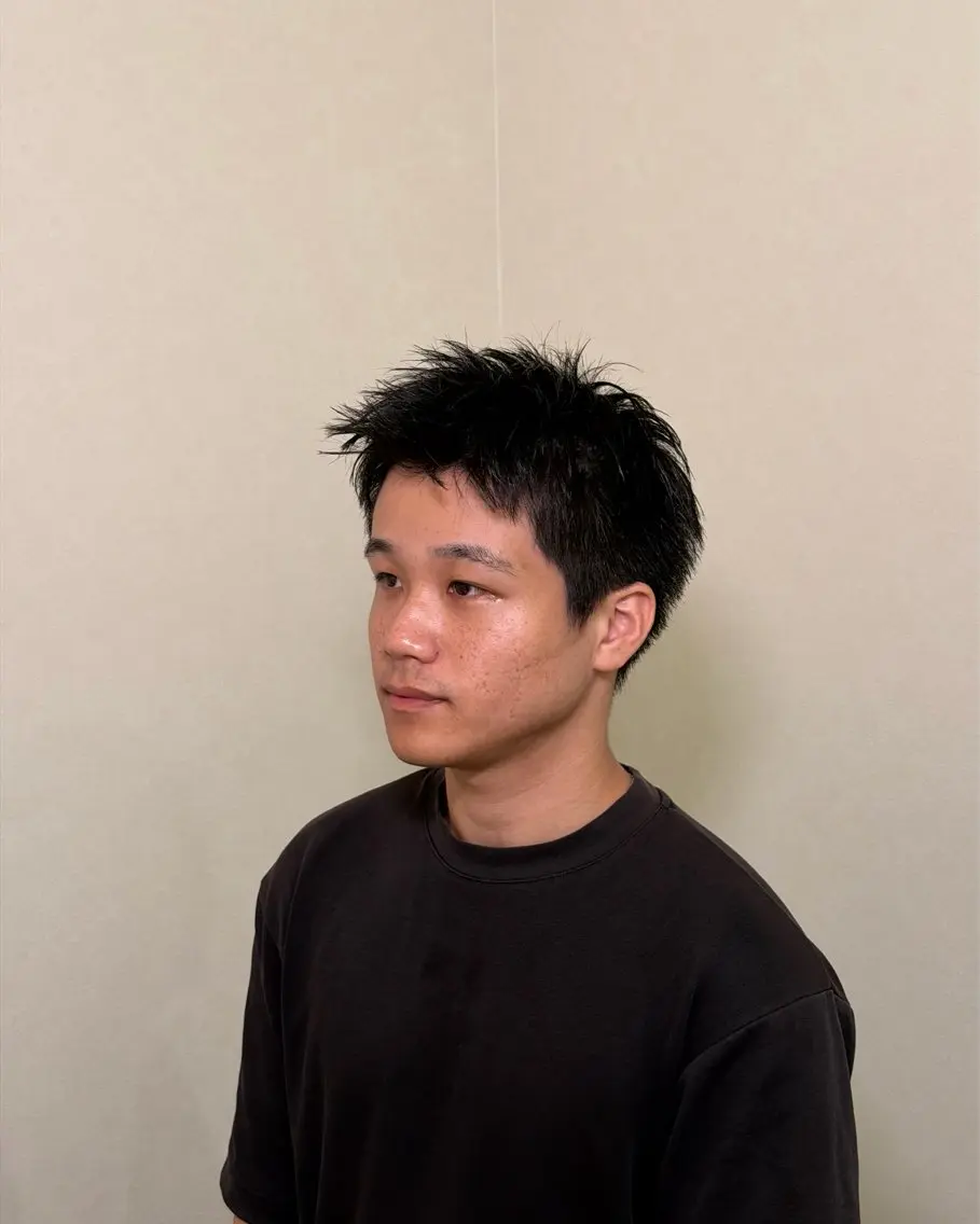 ショート メンズ room四日市店 BASED/SOTAのヘアスタイル