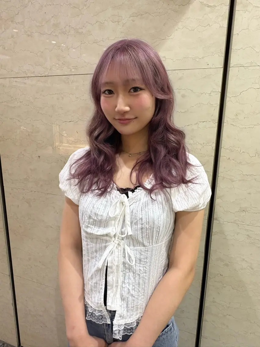 ロング ‘AXIS栄ガスビル Hinataのヘアスタイル