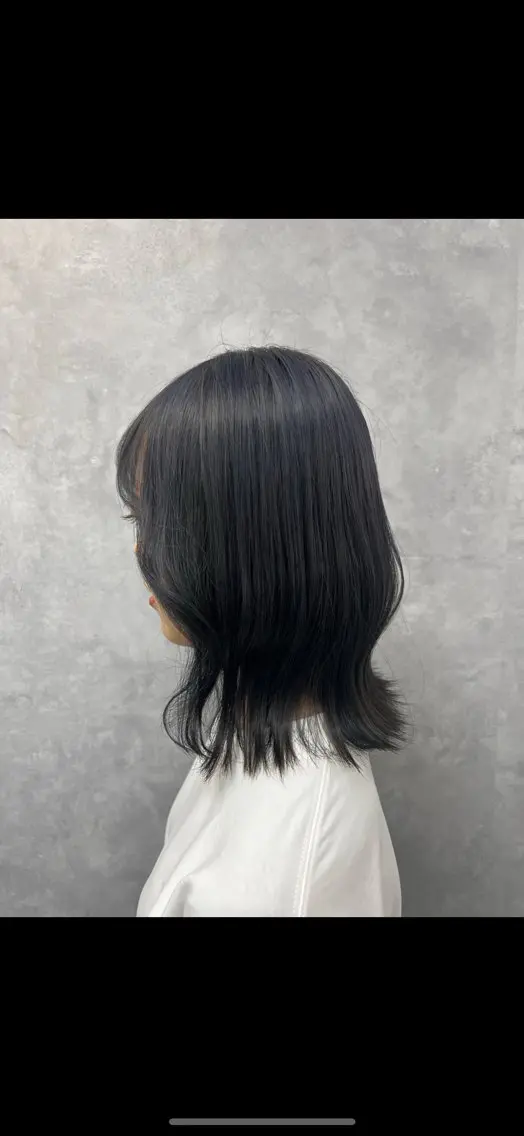 ミディアム カラー 熊本市東区 /Ririkaのヘアスタイル