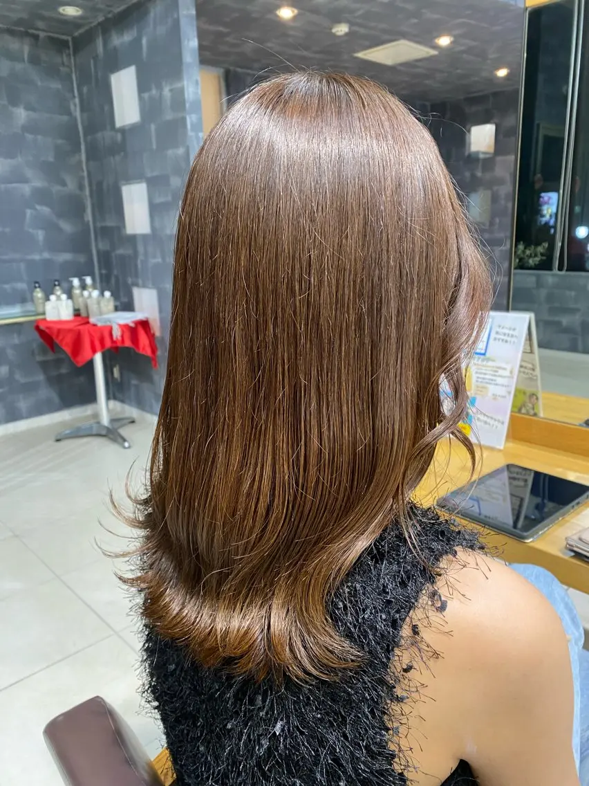 ロング 🪼かえで🪼臼井 髪質改善/縮毛矯正のヘアスタイル