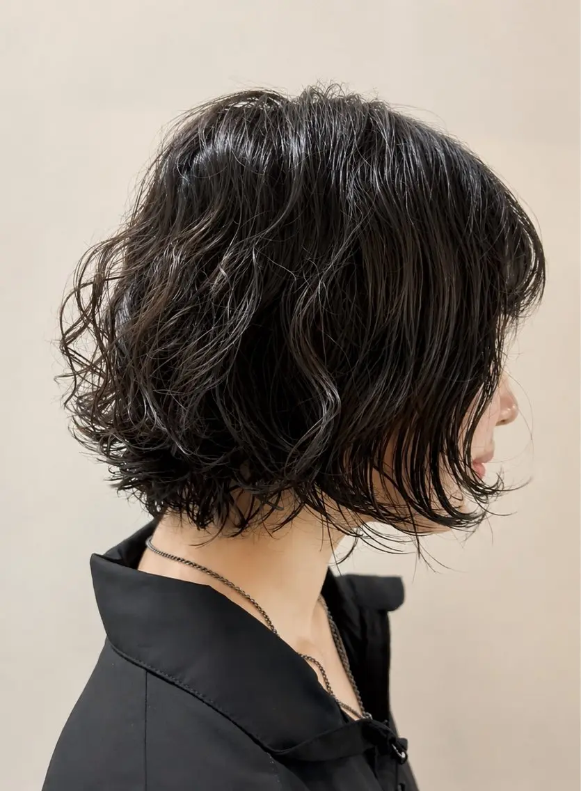 レディースカット💇‍♀️＋パーマ👩‍🦱の写真