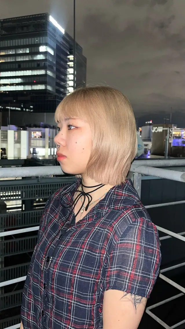 ショート トリートメント 石塚 瑛里菜のヘアスタイル