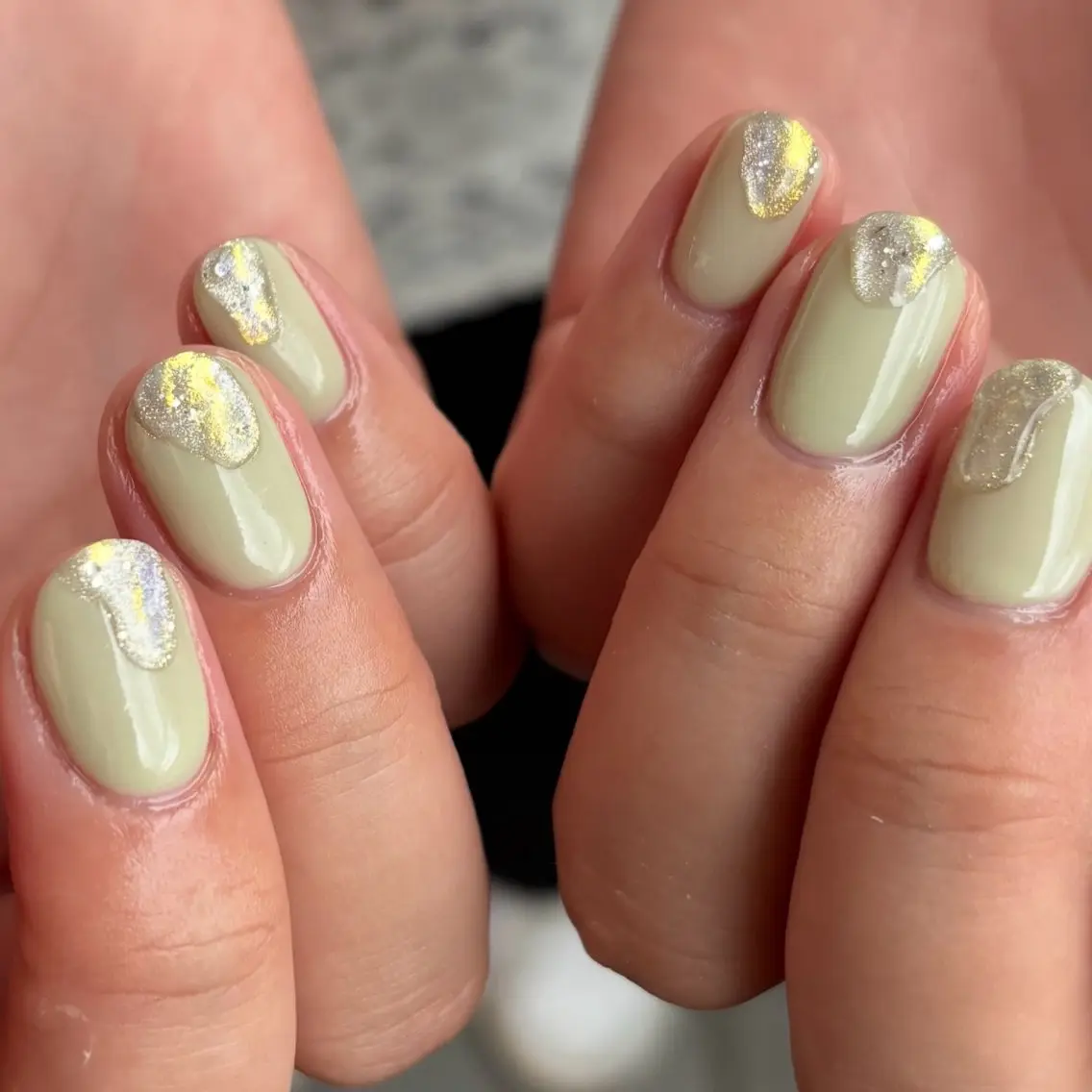 ネイル ピスタチオネイル nail salon soruのネイルデザイン