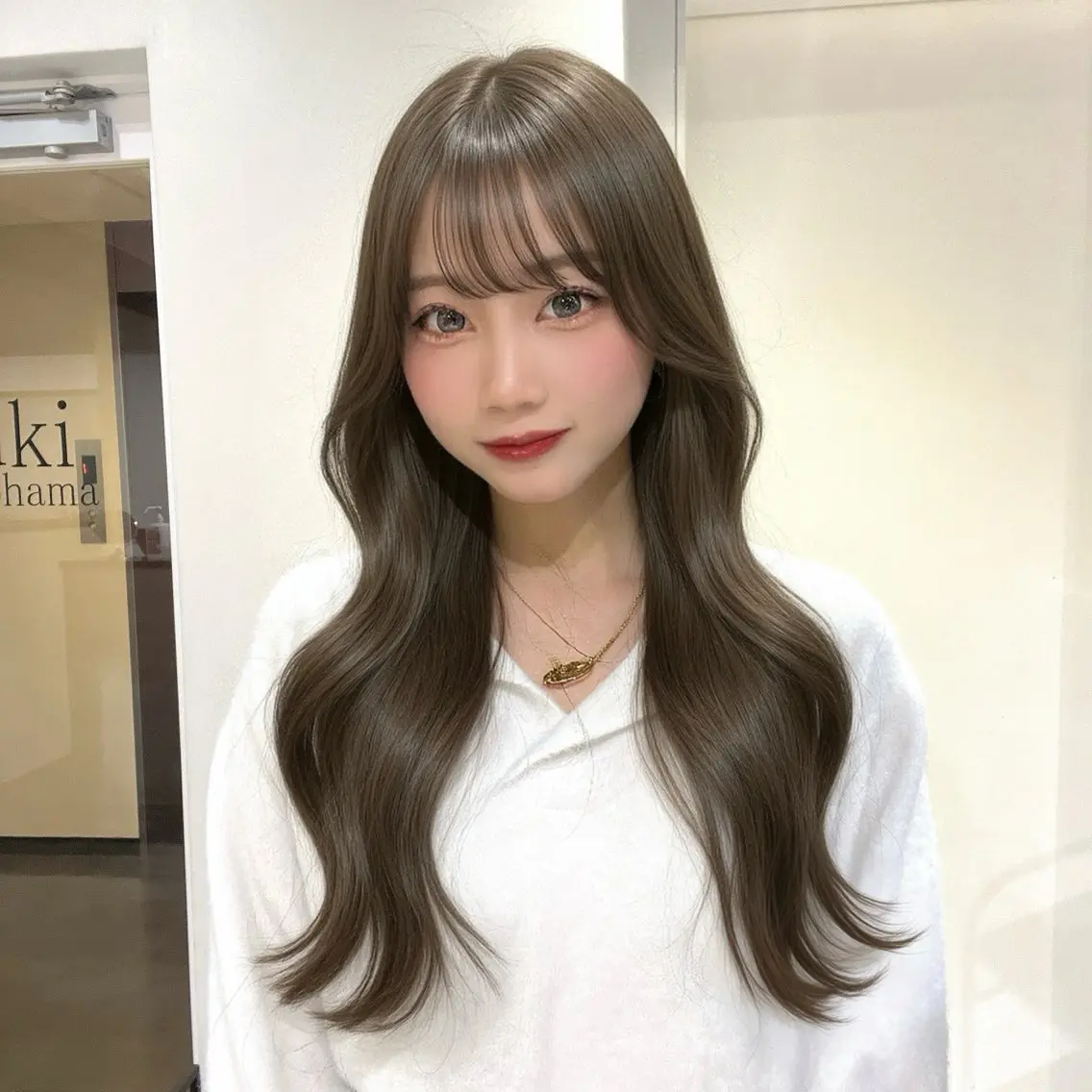 🎀 ブリーチなしダブルカラー 🎀【透明感ダブルカラー】ブリーチなし🪽¥15,000→¥8,800の写真