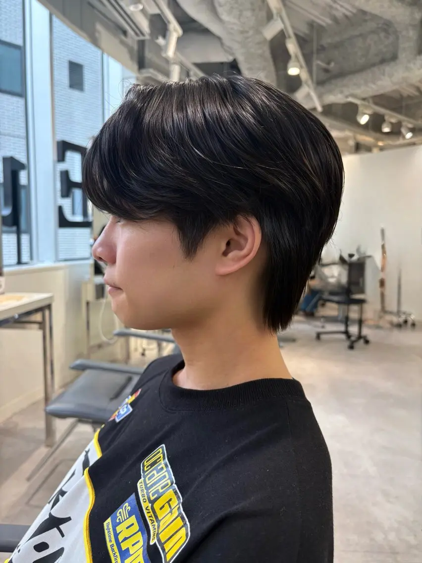 メンズ ダウンパーマ メンズパーマ しゅり🇰🇷 日韓MIXメンズヘアのヘアスタイル