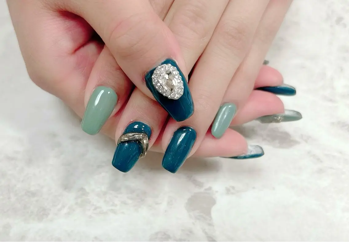 ネイル ハンドネイル an sucre baseのネイルデザイン
