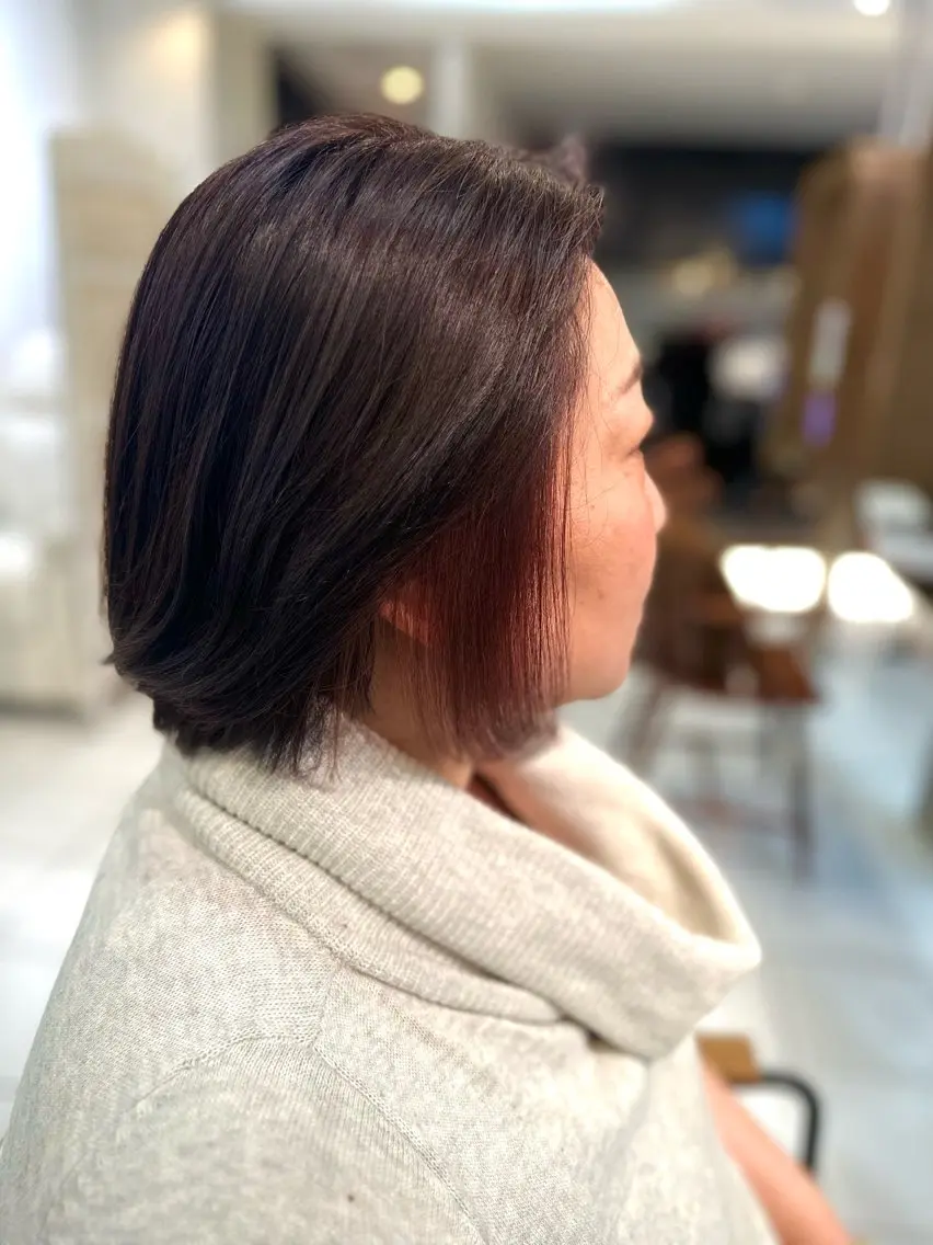 ショート カラー 橋本 匠平のヘアスタイル