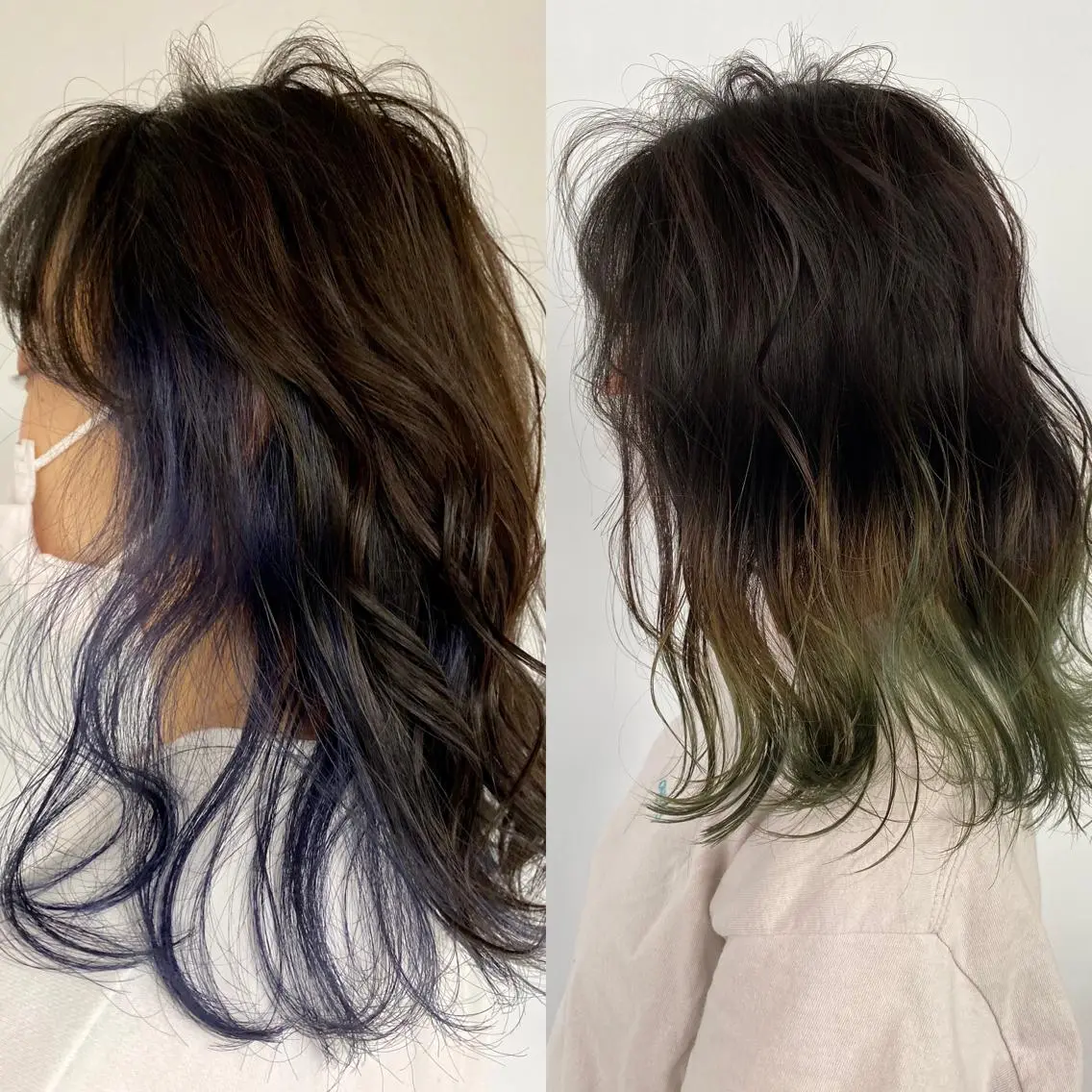 ミディアム カラー カット ヘアカラー トリートメント KOOKI スティードトーキョーのヘアスタイル
