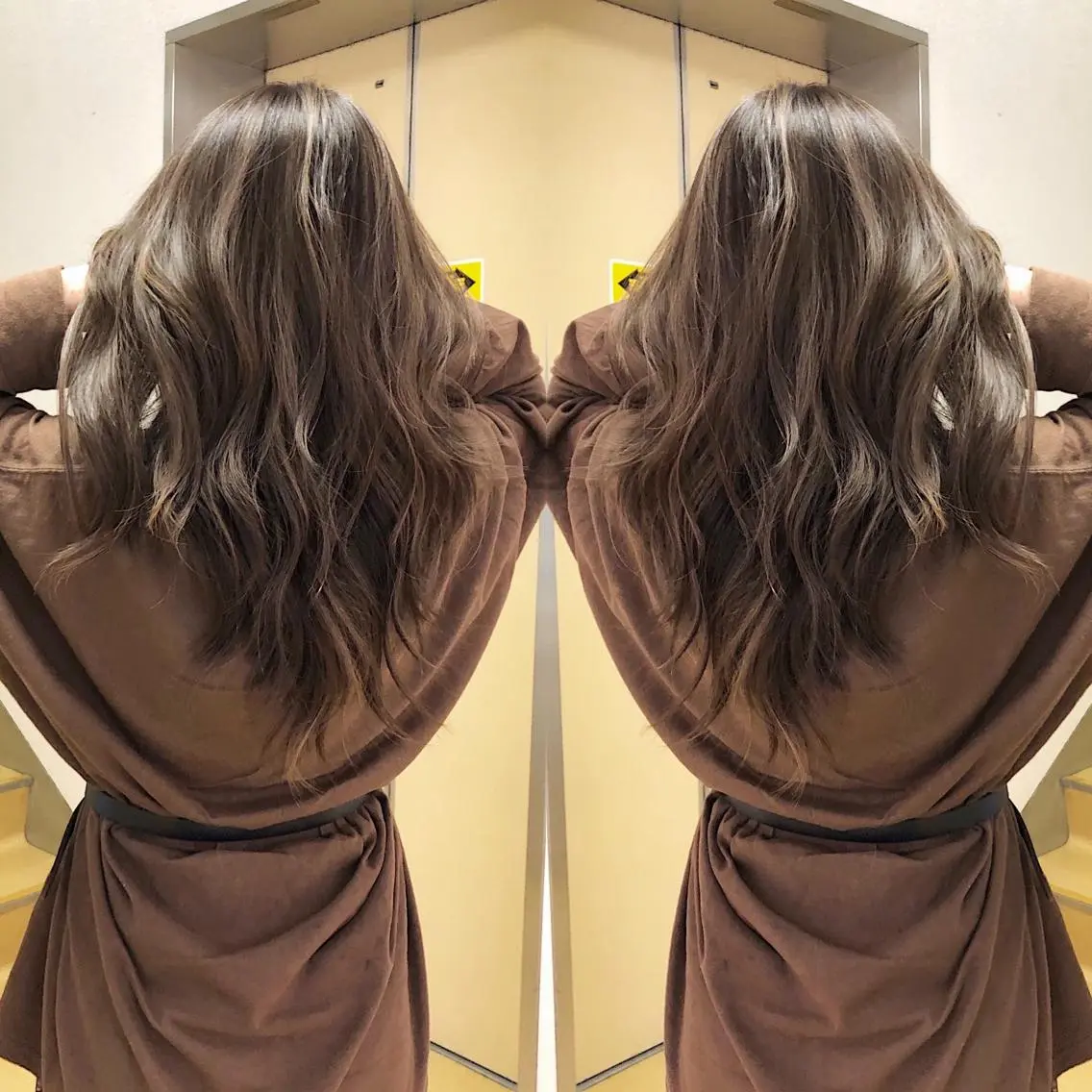 ロング カラー メンズ メンズハイライト ハイライトカラー ハイライト カット ヘアカラー トリートメント ♡MIHO♡ スタイリストのヘアスタイル