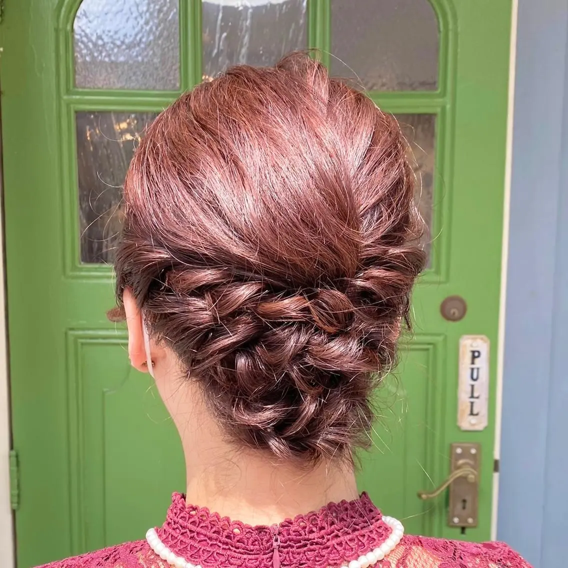 ヘアアレンジ 結婚式・ブライダル ヘアセット BRITS 渡辺 菜々子のヘアスタイル