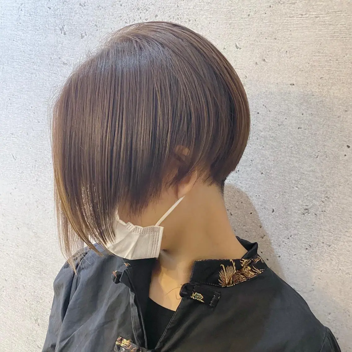 ショート カラー カット ヘアカラー トリートメント 久保 敏之のヘアスタイル