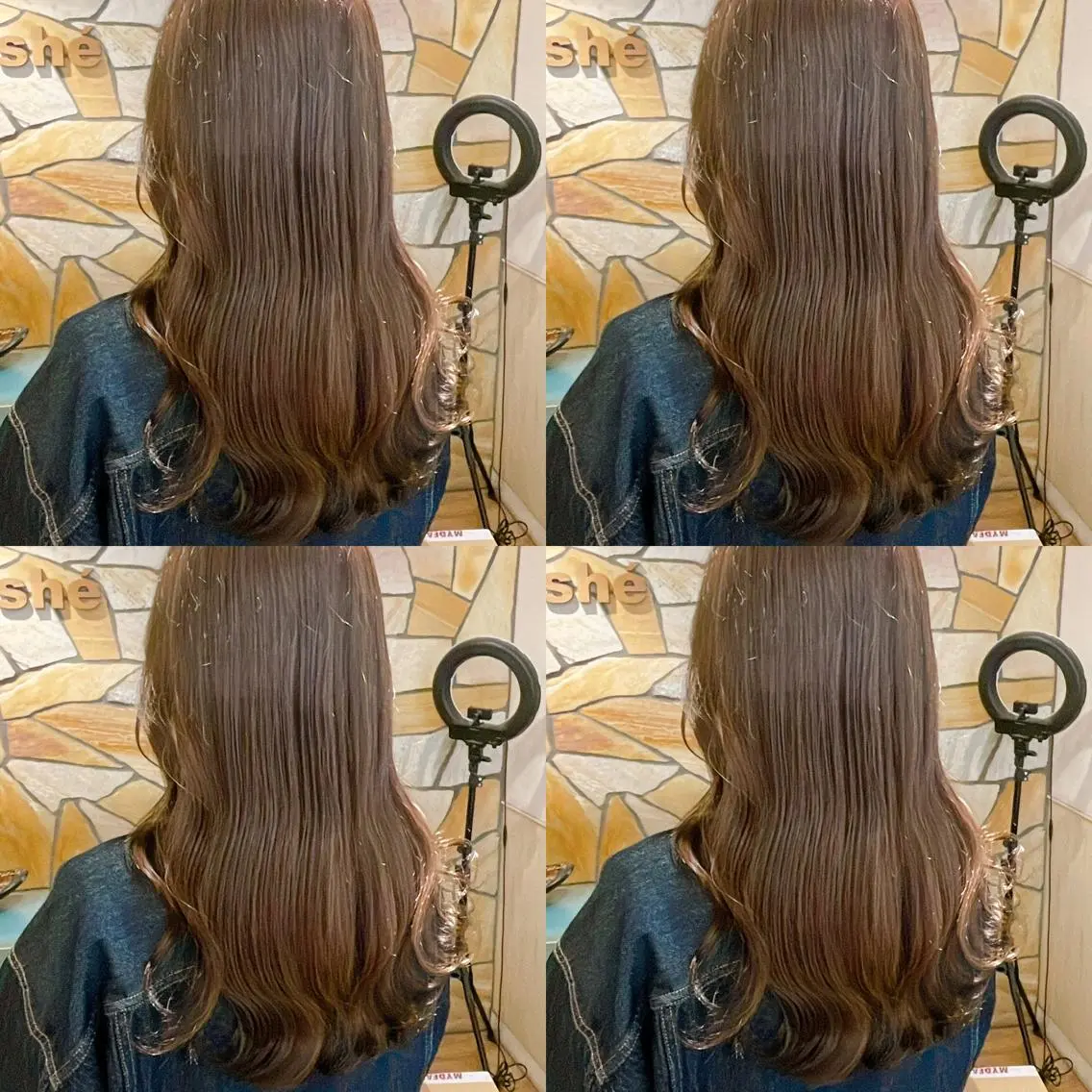 ミディアム カラー Minami. 🩵 再現性特化ヘアのヘアスタイル