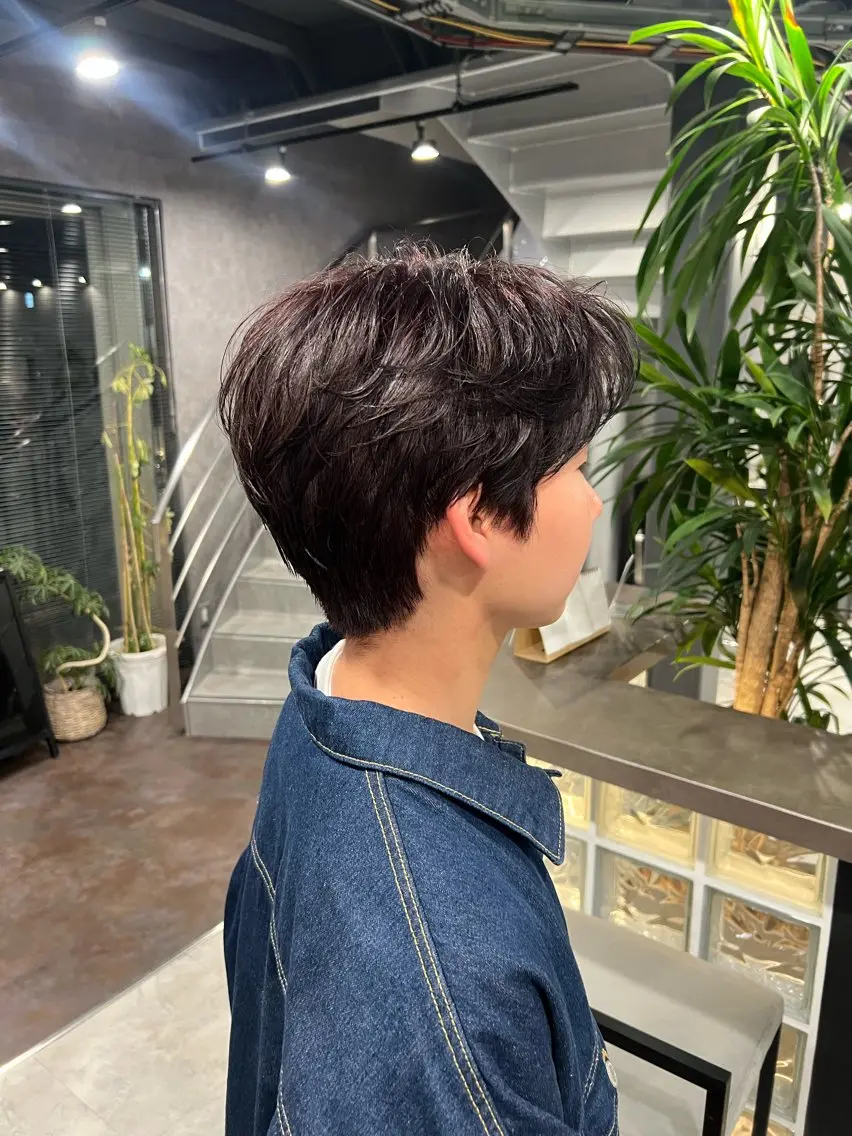 カラー メンズ ink yukariのヘアスタイル