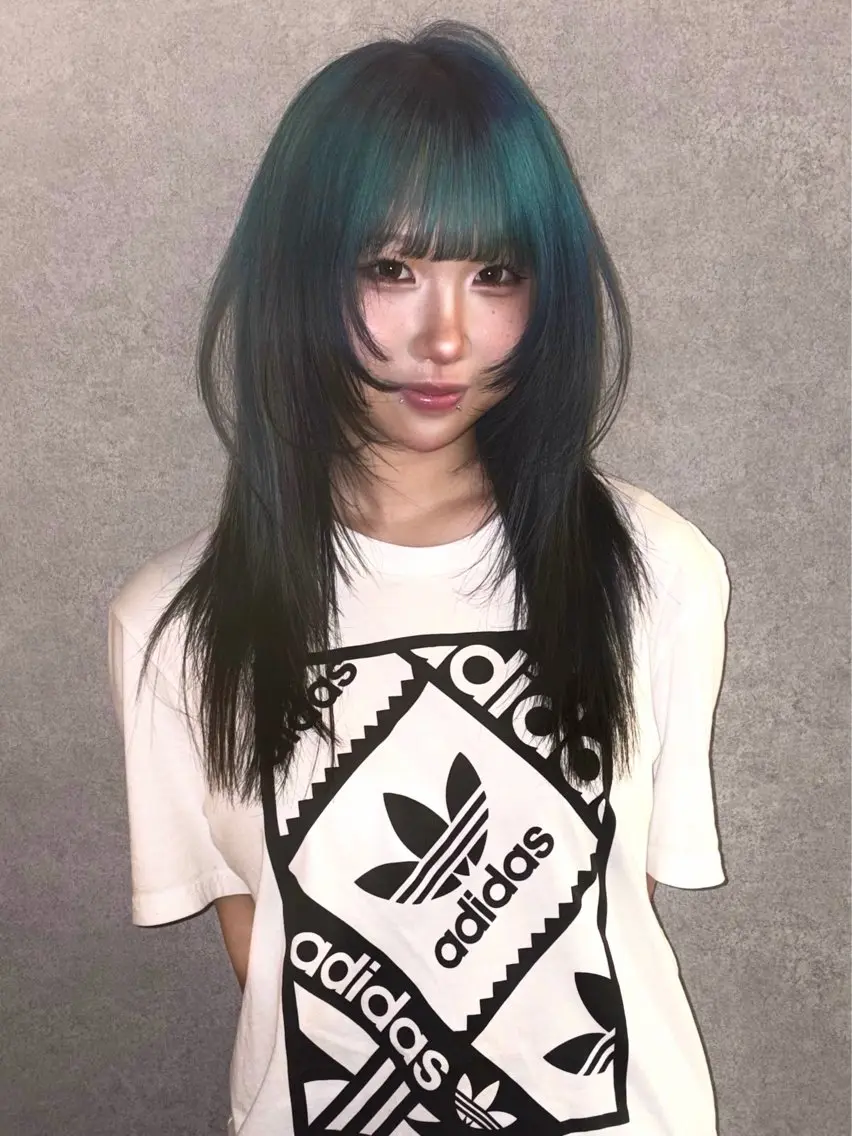 ロング カラー ヘアカラー コツ🧚ハイトーン /カラー/名古屋/栄のヘアスタイル