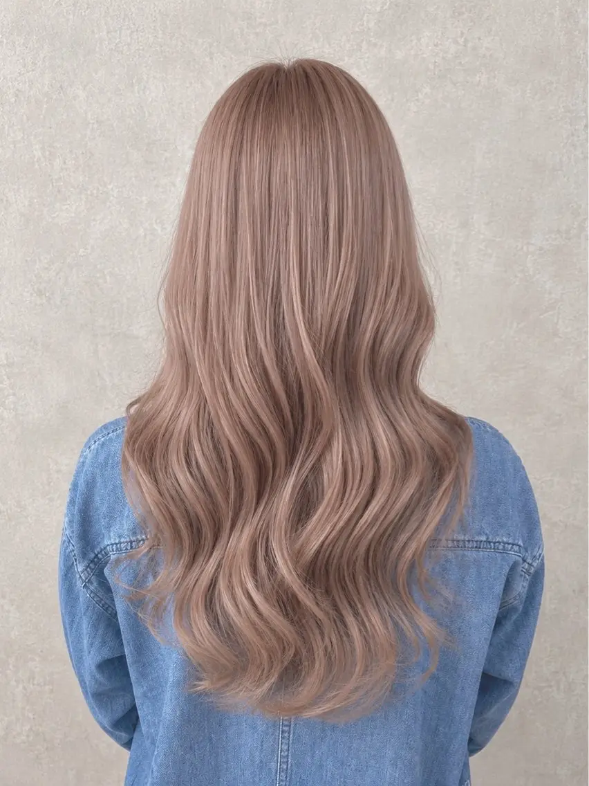 ロング カラー ヘアカラー トリートメント ヘッドスパ 【店長】ブリーチ指名 No.1戸塚優思のヘアスタイル