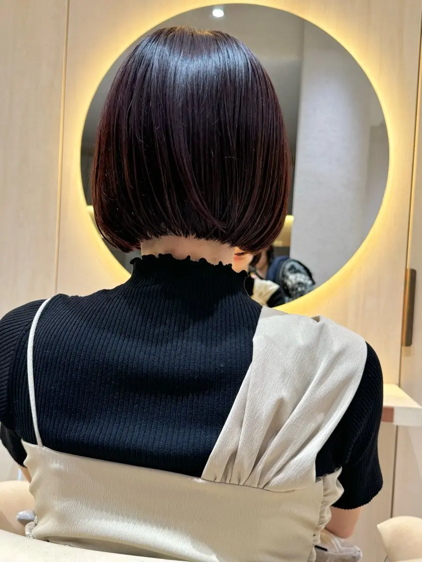 ミディアム 🩵縮毛矯正・ボブ 岩原朋也🩵のヘアスタイル