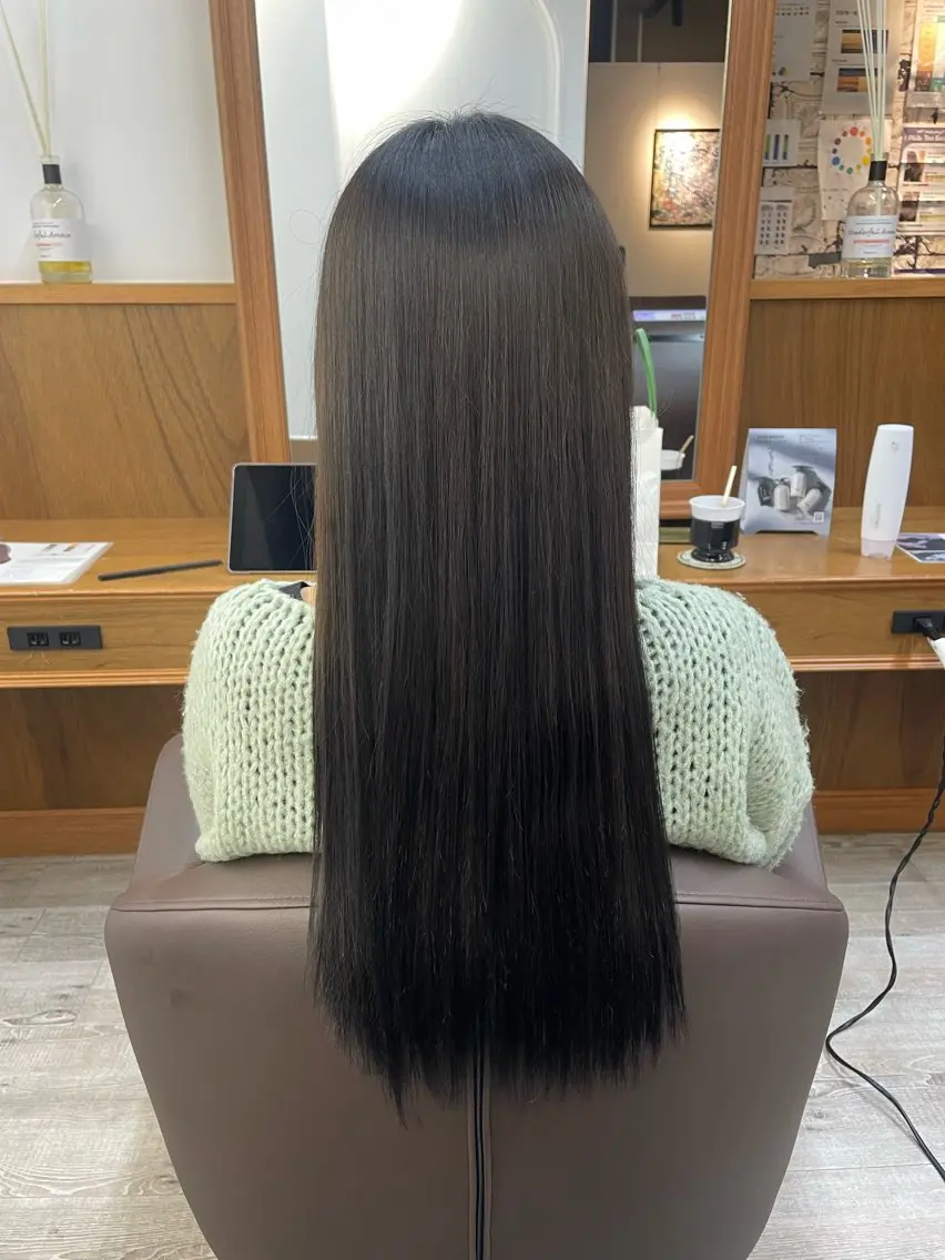 ロング カラー れい|髪質改善| カラー|高槻|大阪のヘアスタイル