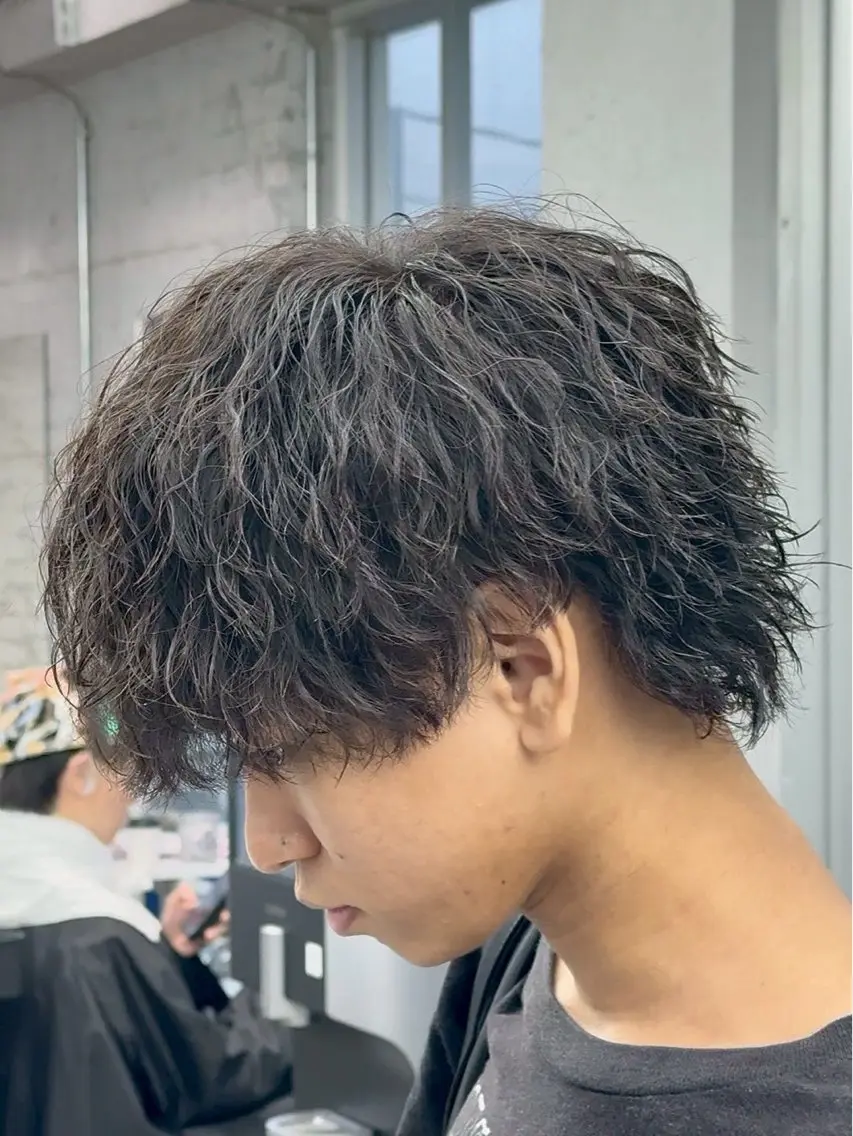 パーマ メンズ カット パーマ 強めメンズパーマ特化 /OVARL/きらりのヘアスタイル