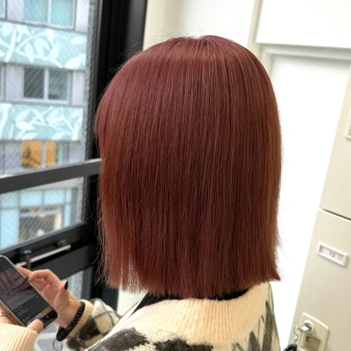 ミディアム カラー ベージュカラー ブリーチ ブラウンカラー デザインカラー ハイトーンカラー ヘアカラー トリートメント 天神/ケアブリーチ/ 髪質改善/上質艶髪のヘアスタイル