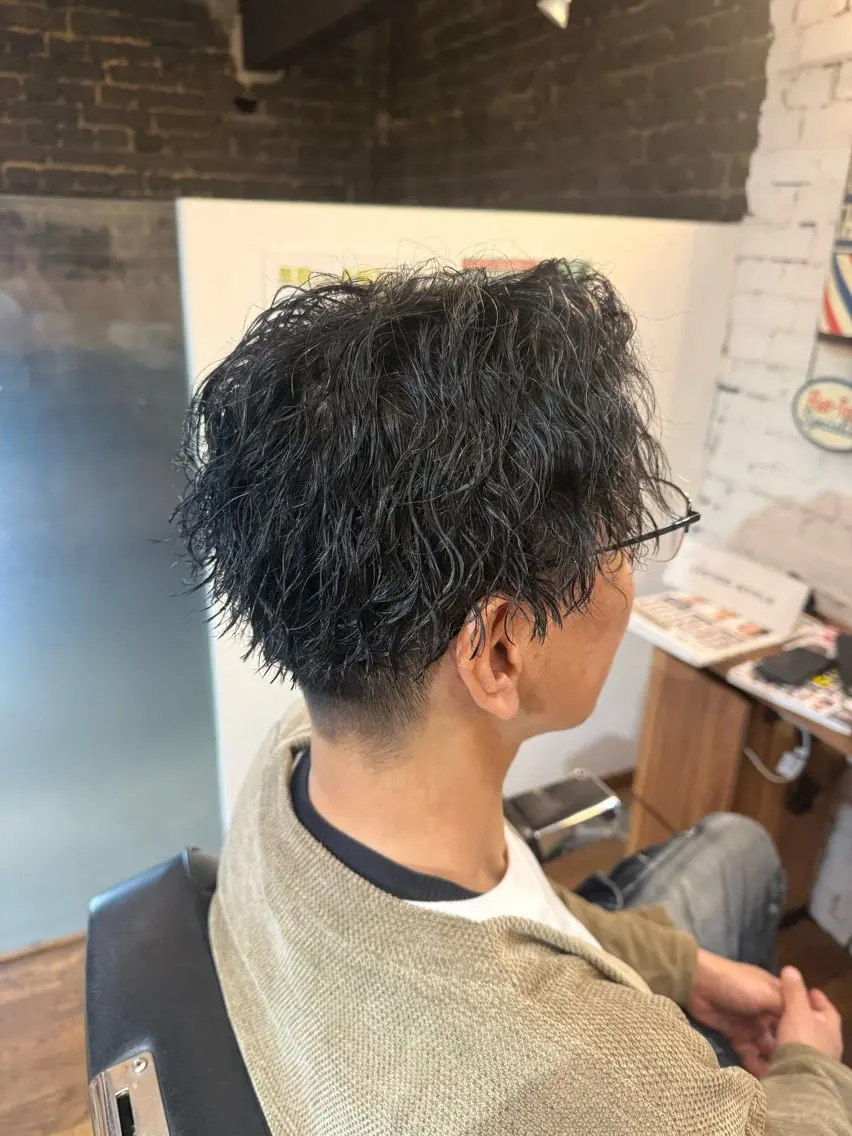 メンズ メンズパーマ ルシードスタイル プルス　池本海月のヘアスタイル