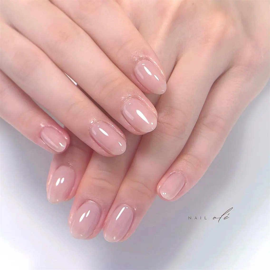 ネイル オフィスネイル ワンカラーネイル シンプルネイル ハンドネイル NAIL oleのネイルデザイン