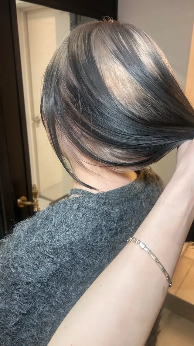 ロング カラー ヘアカラー ダブルカラー/ 艶カラー／こうきのヘアスタイル