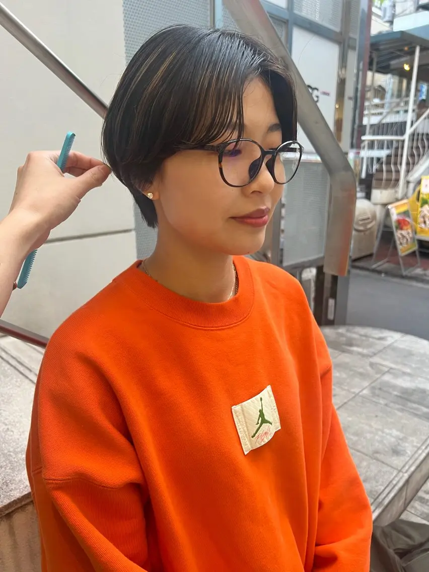 ショート 三浦澪矢/ ショートカットモデルのヘアスタイル