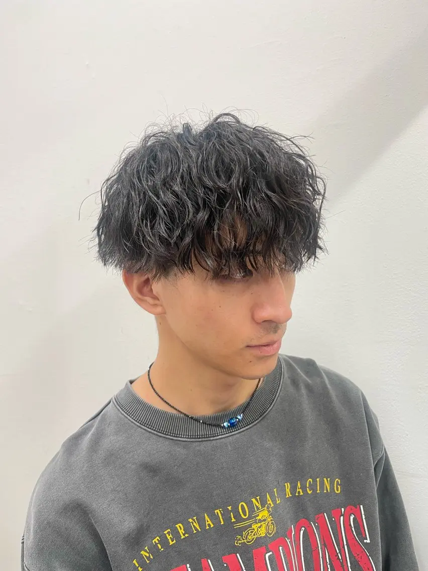 パーマ メンズ カット パーマ 町田エリアＮｏ．１/ パーマ特化/太田京希のヘアスタイル