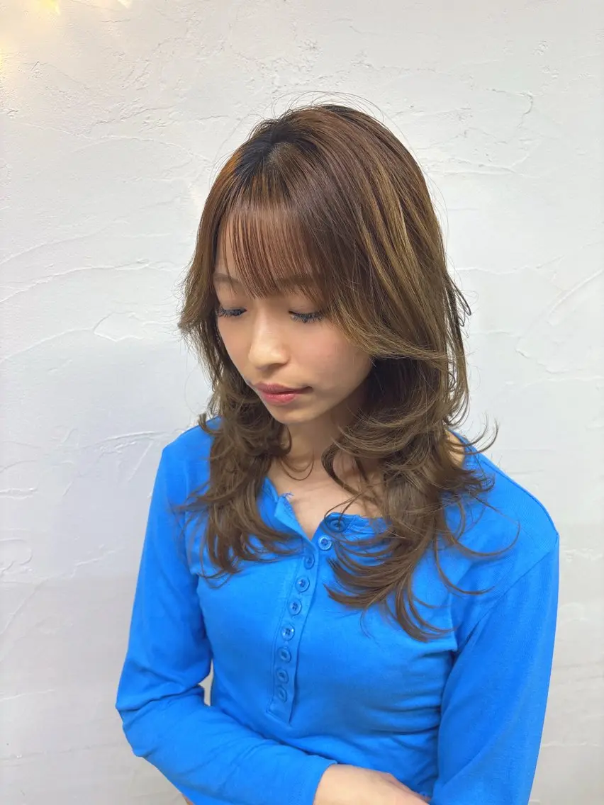 ミディアム 丹波 月愛のヘアスタイル