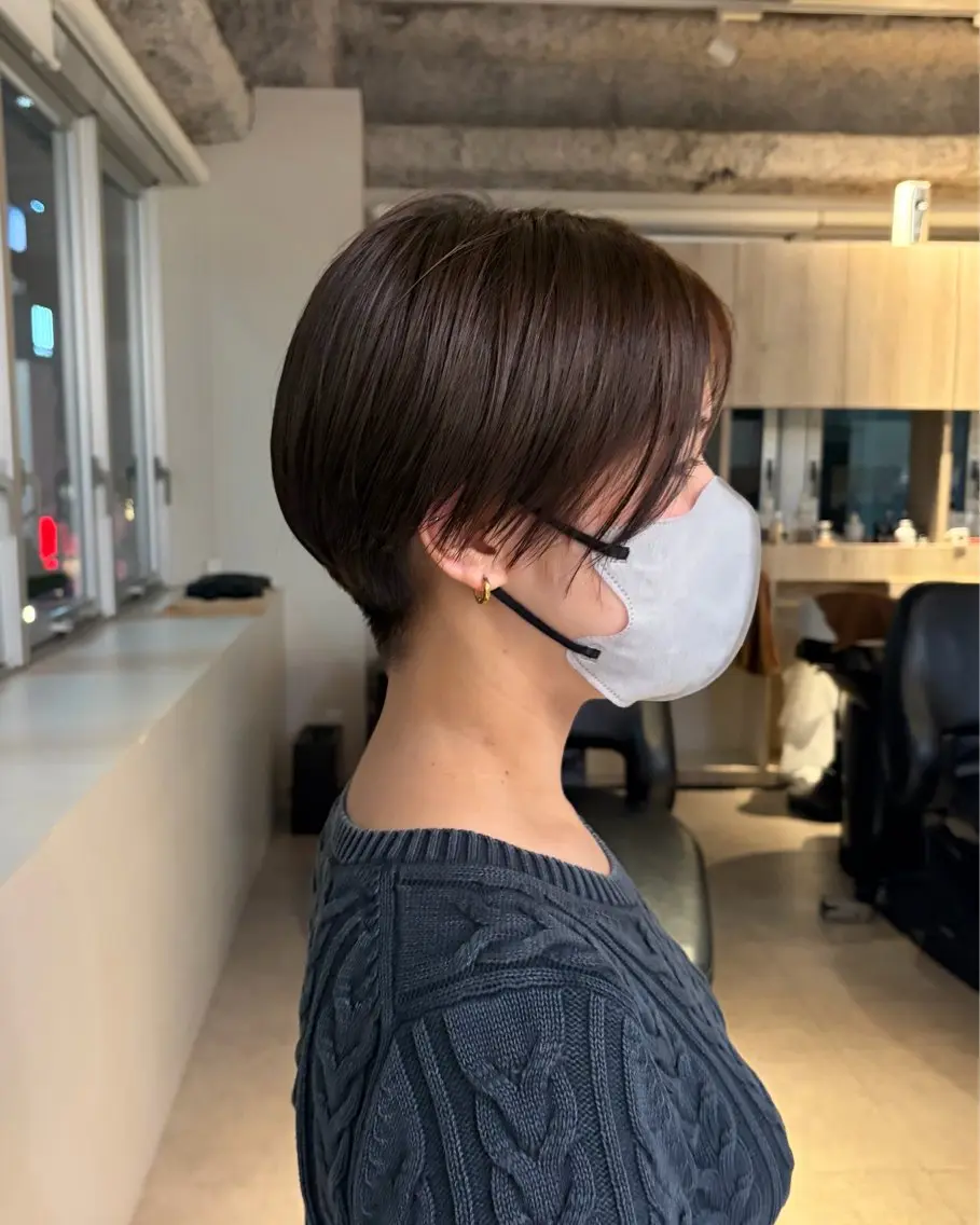 ショート 似合わせカット🎀 梅田‎🤍sayaのヘアスタイル